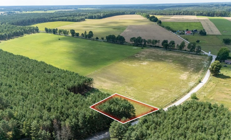 działka na sprzedaż - Człopa (gw), Jaglice